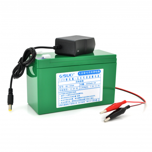 Акумуляторна батарея QSuo QS-1206A 12V 6A (18299)+зарядний пристрій - фото 1