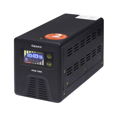 ИБП Gemix PSN-500 12V Schuko (PSN500VA) - фото 3