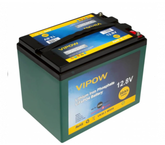 Акумуляторна батарея Vipow LiFePO4 12,8 V 50ah (17554)