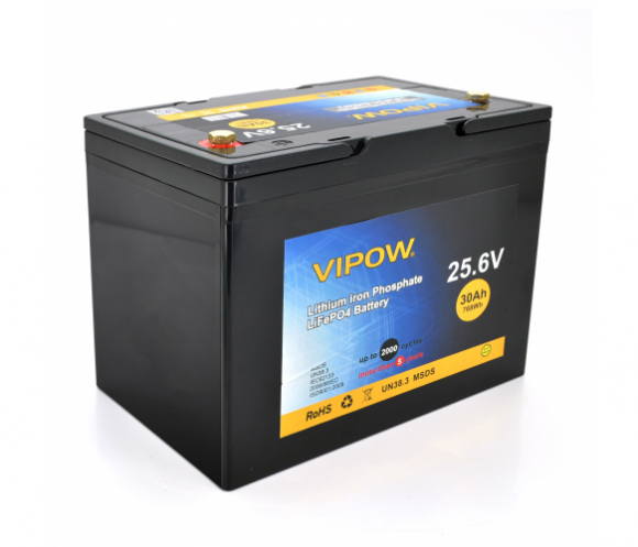 Аккумуляторная батарея Vipow 25,6V 30Ah (17730) - фото 1