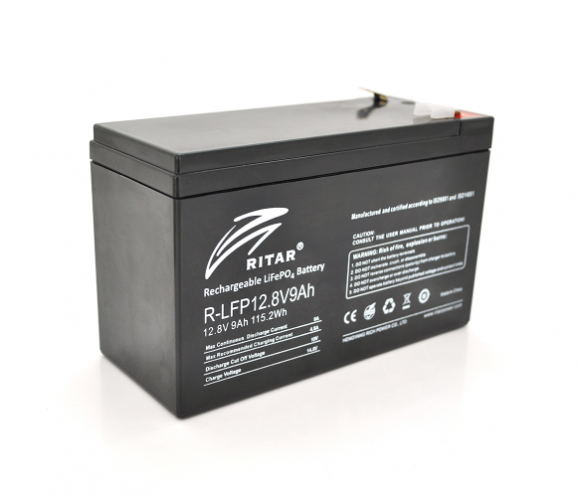 Аккумуляторная батарея RITAR LiFePO4 12,8V 9Ah (8579) - фото 1