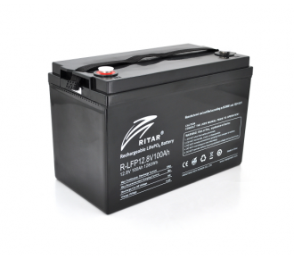 Акумуляторна батарея Ritar LiFePO4 12,8 V 100ah (6746)