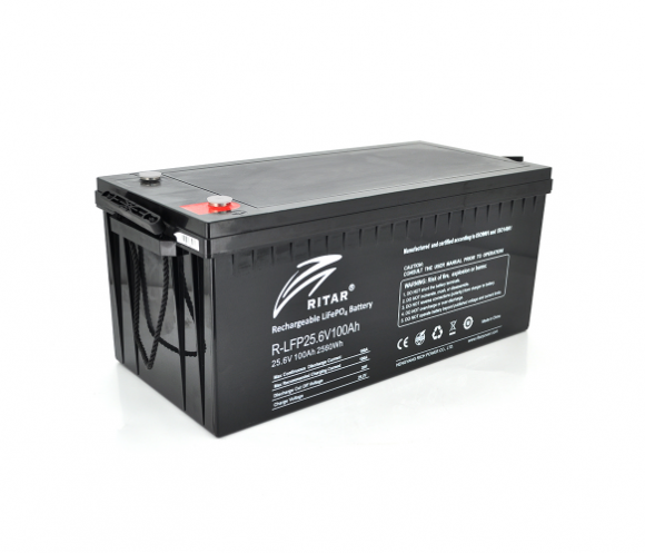 Аккумуляторная батарея RITAR LiFePO4 25,6V 100Ah (6325) - фото 1