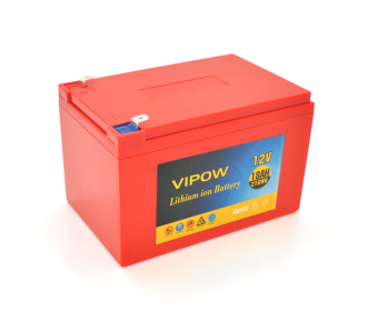 Акумуляторна батарея Vipow 12,8 V 18AH з елементами Li-ion (18678)