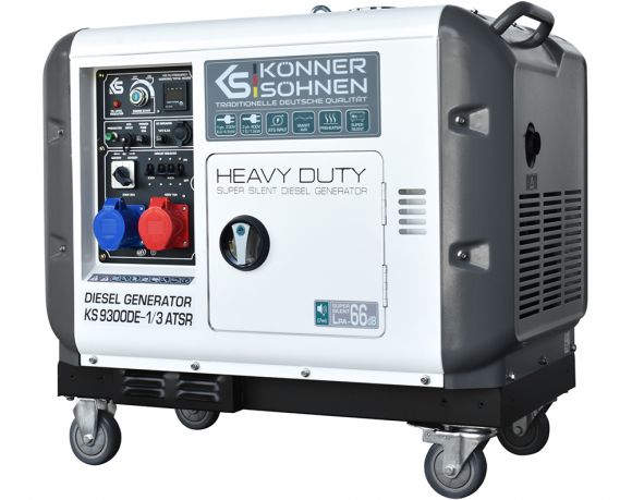 Генератор дизельный Konner&amp;Sohnen KS 9300DE-1/3 ATSR SUPER S (Euro V) - фото 6
