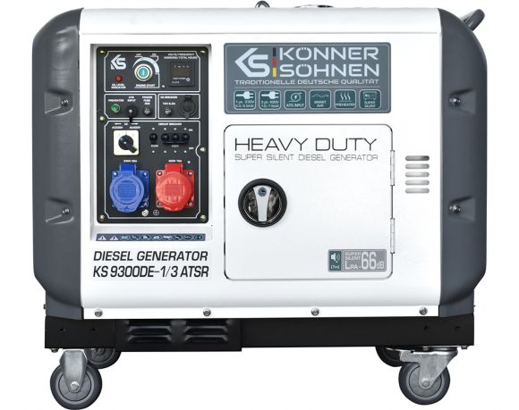 Генератор дизельный Konner&amp;Sohnen KS 9300DE-1/3 ATSR SUPER S (Euro V) - фото 1