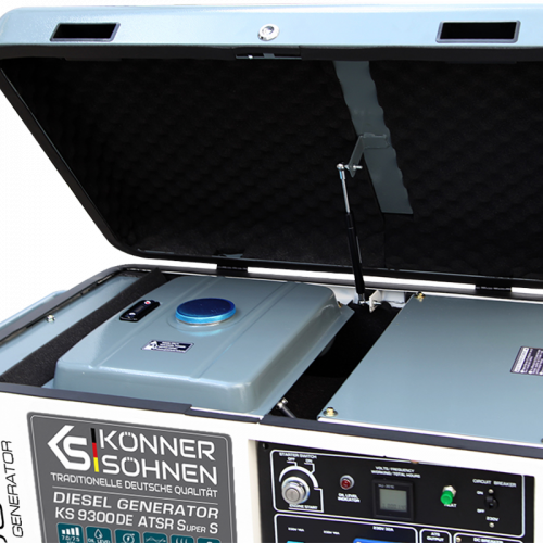 Генератор дизельний Konner&amp;Sohnen KS 9300DE ATSR SUPER S - фото 4