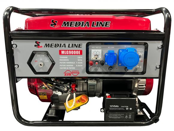 Генератор бензиновый Media Line MLG 9000E - фото 1