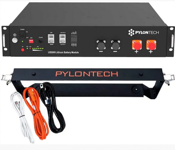 Аккумуляторная батарея Pylontech US2000C (2,4 кВт*ч / 48В) - фото 2