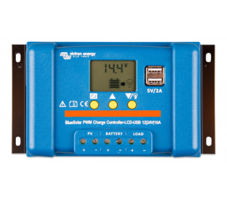 Контролер заряду Victron Energy BlueSolar PWM-LCD & USB 12/24V-20A