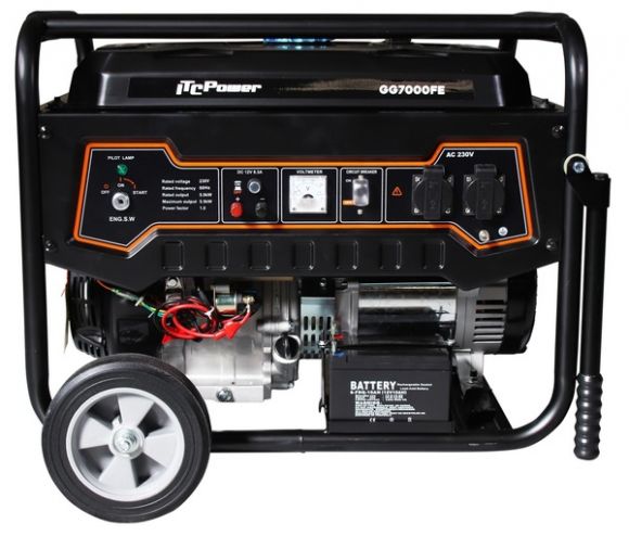 Генератор бензиновый ITC Power GG7000FE (6807082) - фото 2
