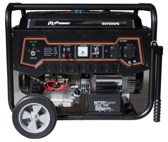 Генератор бензиновый ITC Power GG7000FE (6807082) - фото 4