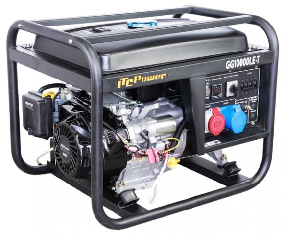 Генератор бензиновый ITC Power GG10000LET (6813619) - фото 4