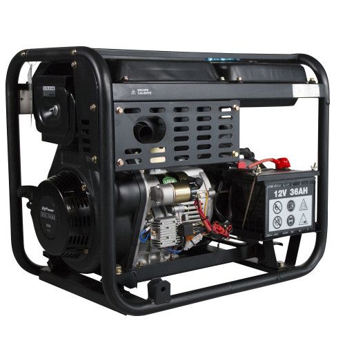 Генератор дизельный ITCPower DG6000LE (6807185) - фото 3