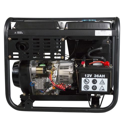 Генератор дизельный ITCPower DG6000LE (6807185) - фото 4