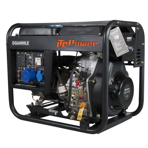 Генератор дизельный ITCPower DG6000LE (6807185) - фото 1