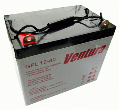 Аккумуляторная батарея Ventura GPL 12-75 - фото 1
