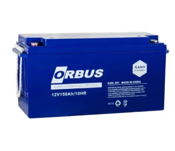 Аккумуляторная батарея ORBUS CG12150 GEL 12V 150 Ah - фото 1