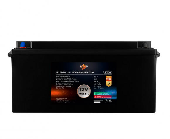Аккумуляторная батарея LogicPower LP LiFePO4 12V (20100) - фото 2