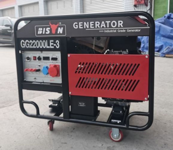 Генератор инверторный BISON GG 22000 LE-3 ATS - фото 1