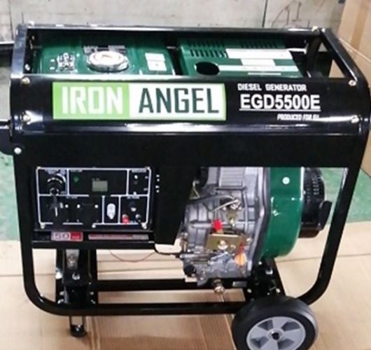 Генератор дизельный IRON ANGEL EGD 5500 E - фото 1
