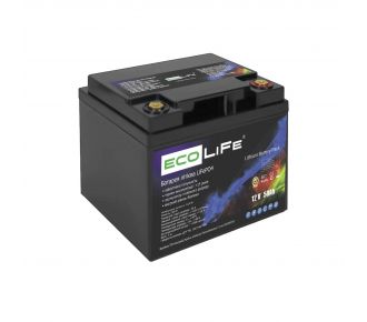 Акумуляторна батарея EcoLiFe 12-50