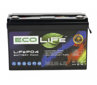 Акумуляторна батарея EcoLiFe 12-110 Акумуляторна батарея EcoLiFe 12-110