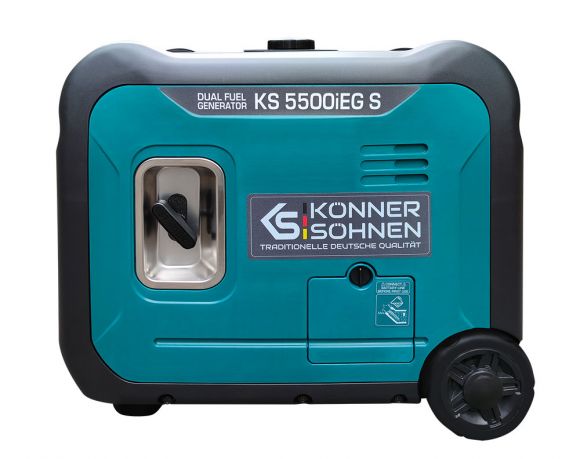 Генератор газобензиновый Konner&amp;Sohnen KS 5500iEG S - фото 4