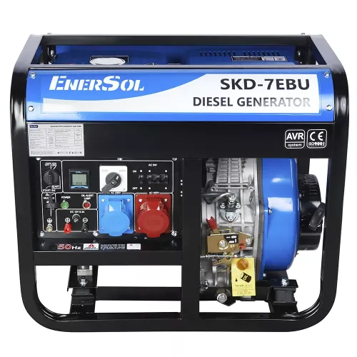 Генератор дизельный EnerSol SKD-7EBU - фото 1