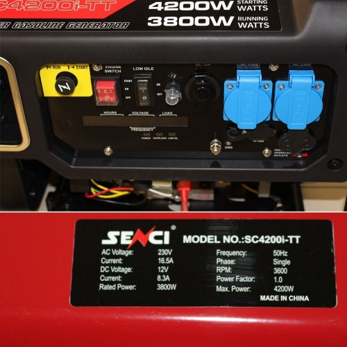 Генератор инверторный SENCI SC4200i-TT - фото 6
