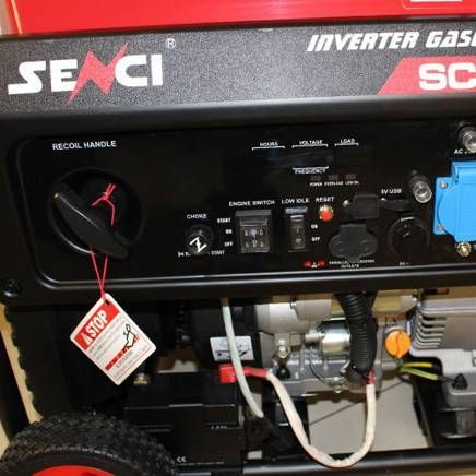 Генератор инверторный SENCI SC6000i-V - фото 7