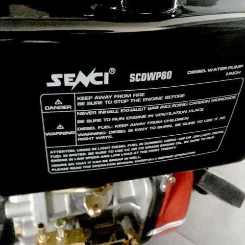 Мотопомпа Senci SCDWP 80 с ДВС - фото 2
