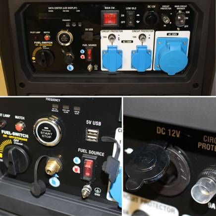 Генератор инверторный SENCI SC9000i(D) - фото 4