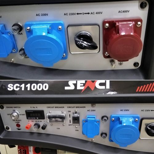 Генератор бензиновый SENCI SC 11000 - фото 7