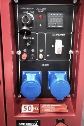 Генератор дизельный SENCI SCD 13000Q - фото 5