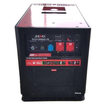Генератор дизельный SENCI SCD13000Q-TE - фото 5