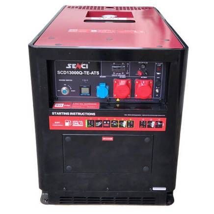 Генератор дизельный SENCI SCD13000Q-TE-ATS - фото 6