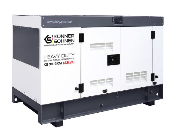 Генератор дизельный Konner&amp;Sohnen KS 33-3XM - фото 3