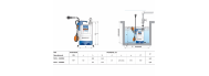 Насос дренажный Pedrollo TOP 2 Vortex - фото 2