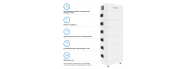 Аккумуляторная батарея Dyness Tower T21 LiFePO4 6xHV9637 576V 37Ah 21.31kWh BMS - фото 2