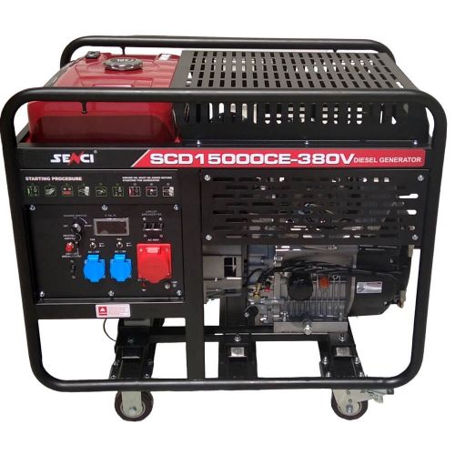 Генератор дизельный SENCI SCD15000CE - фото 1