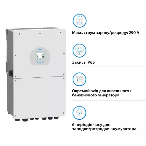 Инвертор гибридный DEYE SUN-16K-SG01LP1-EU (SUN-16K-SG02LP1-EU) - фото 3
