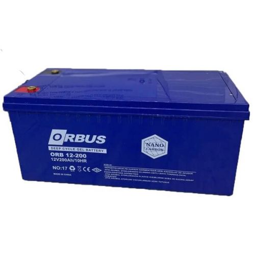 Аккумуляторная батарея ORBUS CG12200 GEL 12V 200 Ah (2022) - фото 1