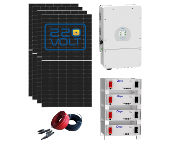Гібридна сонячна станція 5 кВт (Deye)