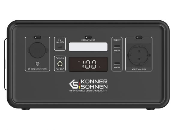 Портативна мобільна електростанція Konner&amp;Sohnen KS 300PS - фото 1