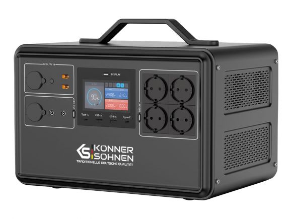 Портативная мобильная электростанция Konner&amp;Sohnen KS 2400PS - фото 1