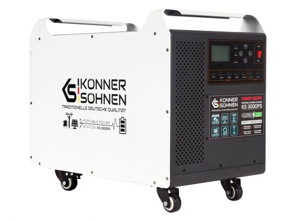 Портативная электростанция Konner&amp;Sohnen KS 3000PS - фото 3