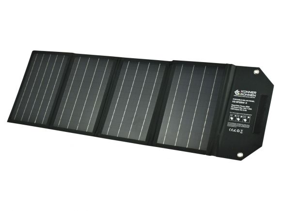 Портативна сонячна панель Konner&amp;Sohnen KS SP28W-4 - фото 1