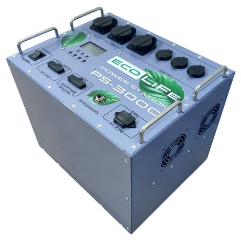 Портативная электростанция EcoLiFe PS-3000 - фото 1