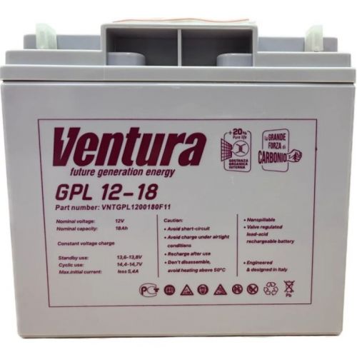 Акумуляторна батарея Ventura GPL 12-18 - фото 1